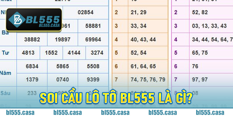 Soi Cầu Lô Tô BL555 là gì?